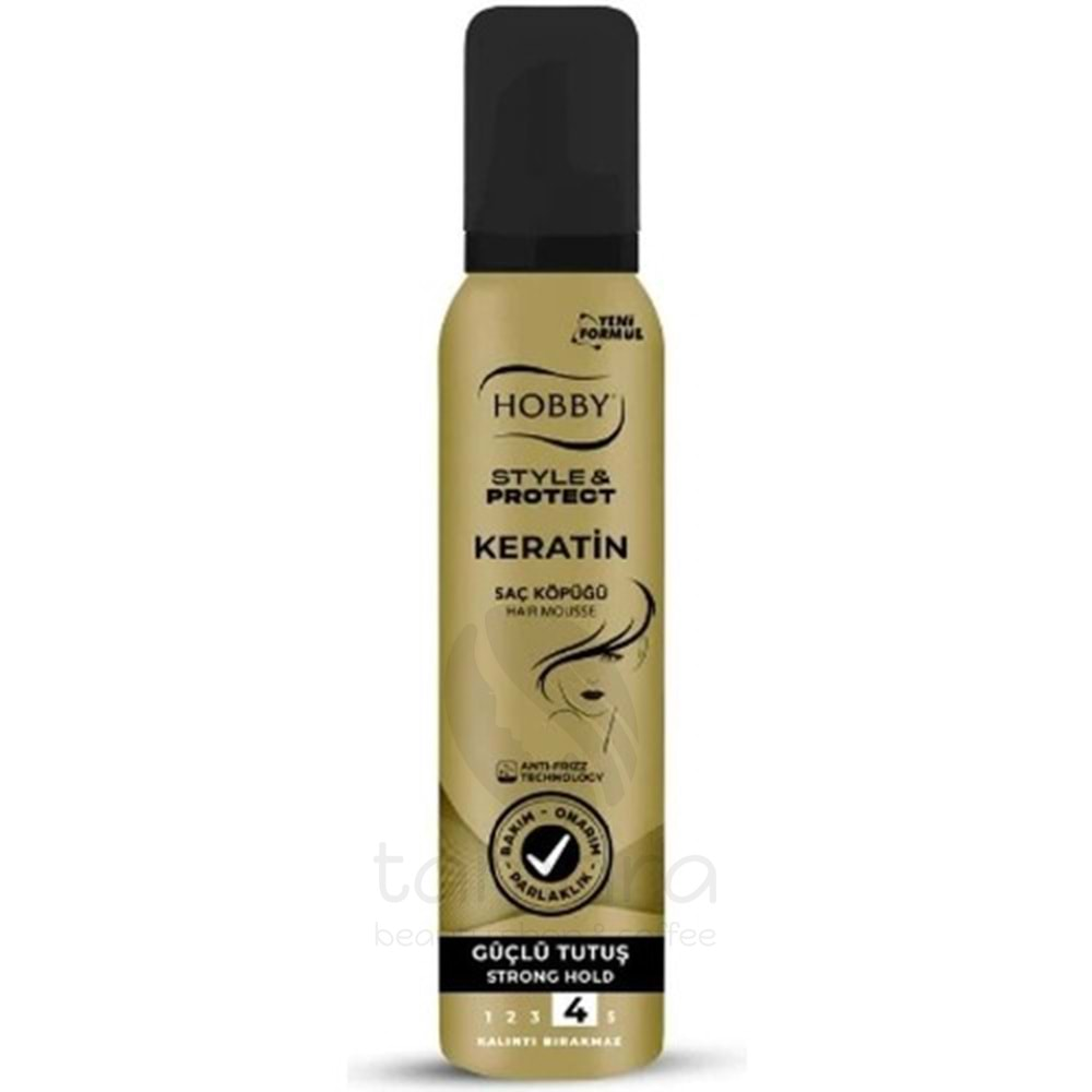 Hobby Keratin Saç Köpüğü 150ml