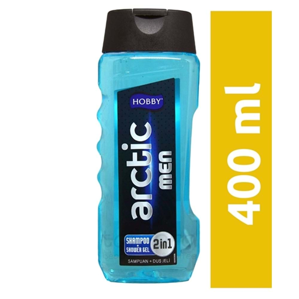 Hobby Şampuan ve Duş Jeli Men 2in1 Artic 400 Ml