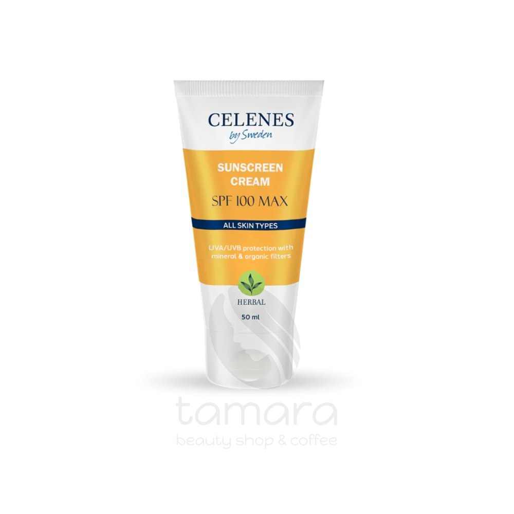 Celenes Herbal Güneş Kremi 100 Spf 50ml.