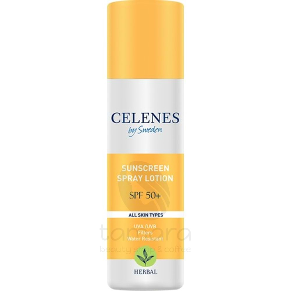 Celenes Herbal Güneş Koruyucu Losyon Spray 50 Spf