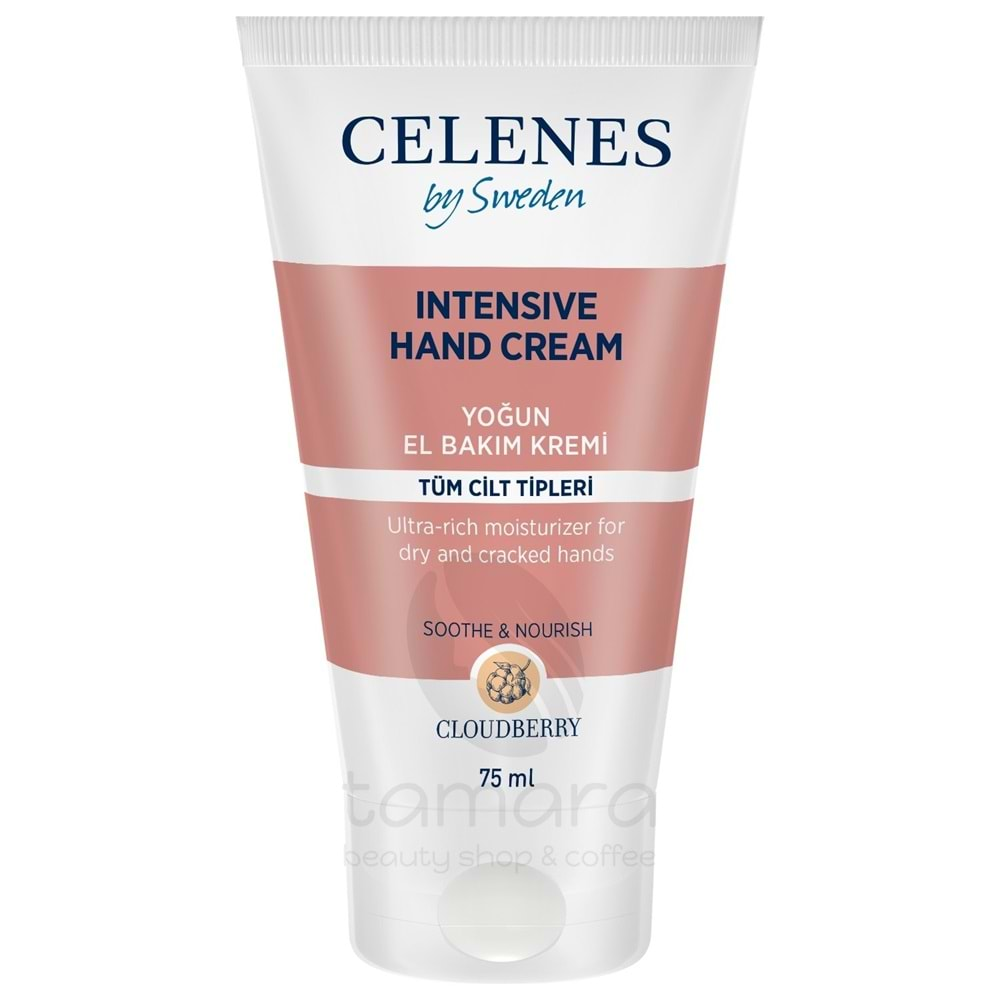 Celenes Cloudberry Yoğun El Bakım Kremi 75 ml