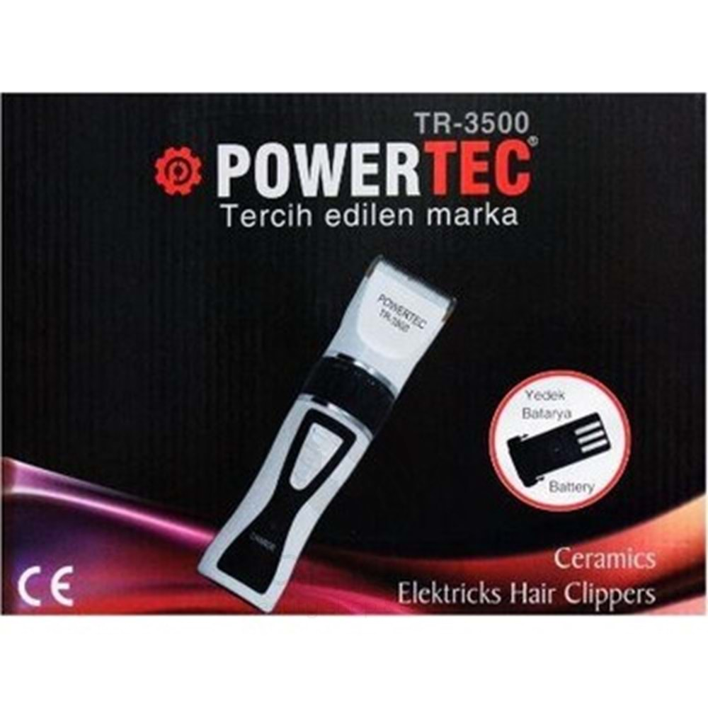 Powertec Tr-3500 Saç Sakal Profesyonel Tıraş Makinesi