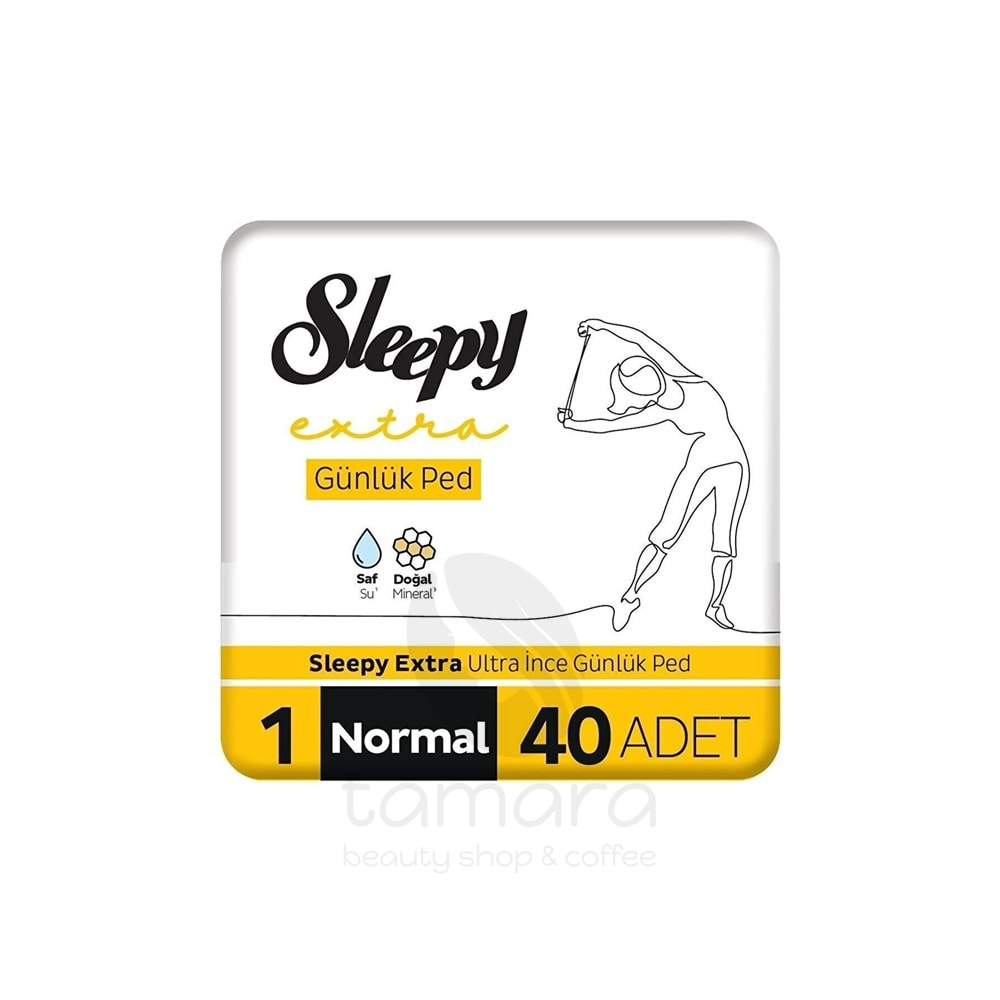 Sleepy Extra Ultra Ince Günlük Ped Normal 40 Adet Ped