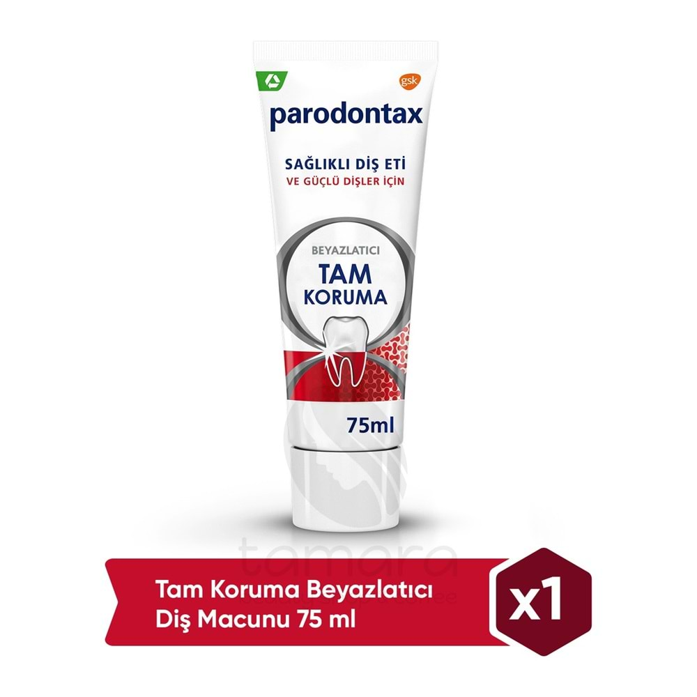 Parodontax Beyazlatıcı Tam Koruma Diş Macunu 75 ml