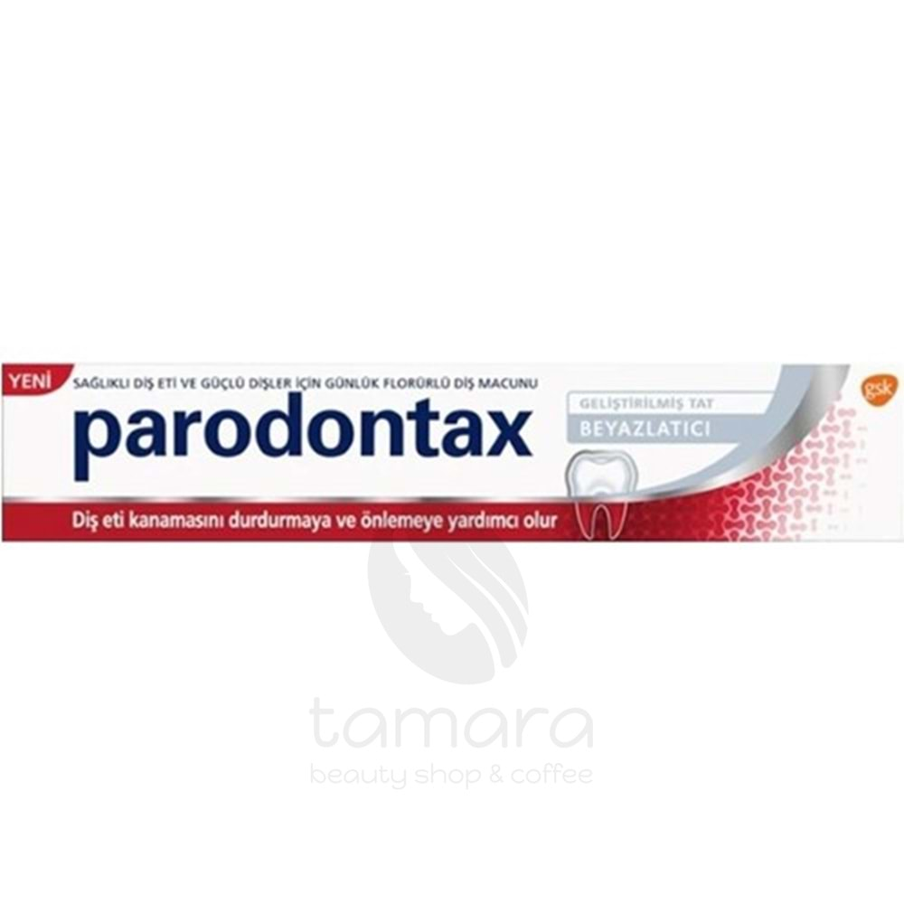 Parodontax Gelişmiş Tat Beyazlatıcı Diş Macunu 75 ml