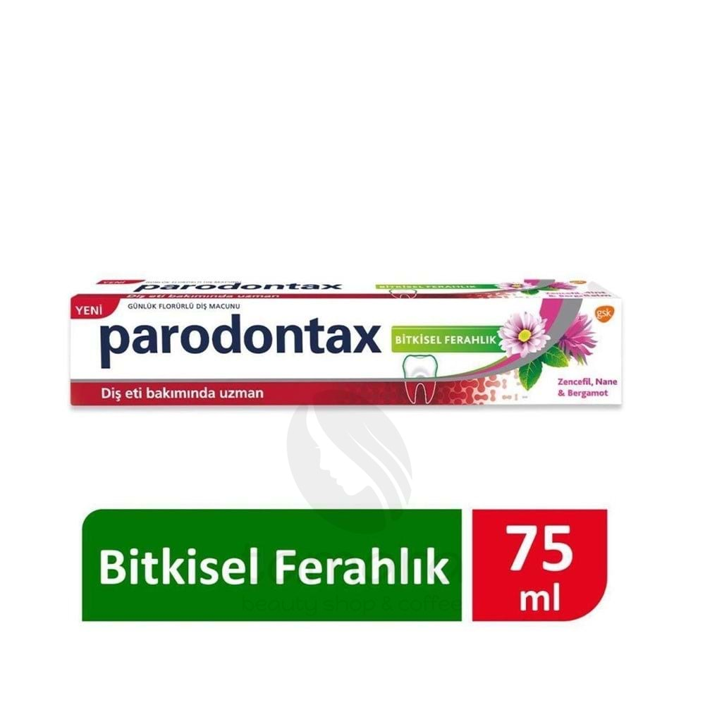 Parodontax Diş Macunu - Bitkisel Ferahlık Etkili 75 ml