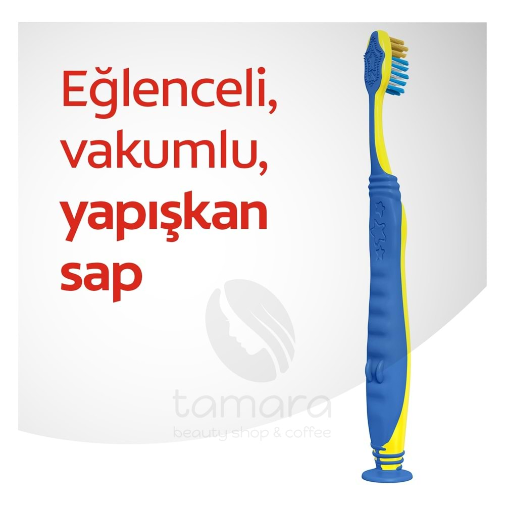 Colgate Minions 6+ Yaş Vakumlu Yapışkan Sap Ekstra Yumuşak Çocuk Diş Fırçası