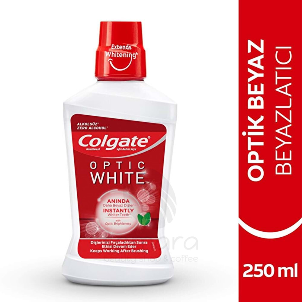 Colgate Ağız Bakım Suyu Optik Beyaz 250 ml