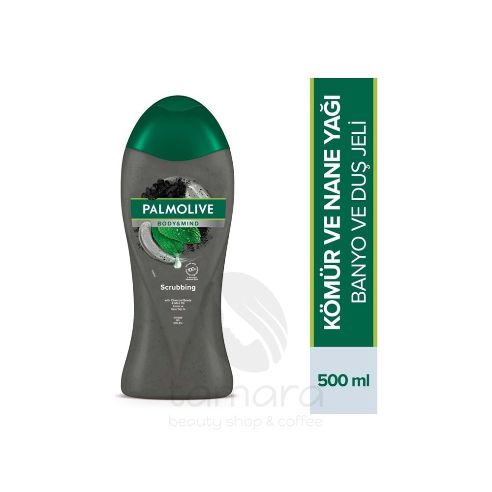 Palmolive Body & Mind Kömür ve Nane Yağı Banyo ve Duş Jeli 500 ml