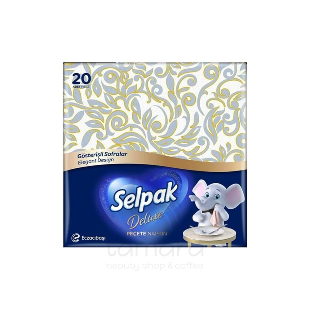 Selpak Deluxe Peçete 20 li