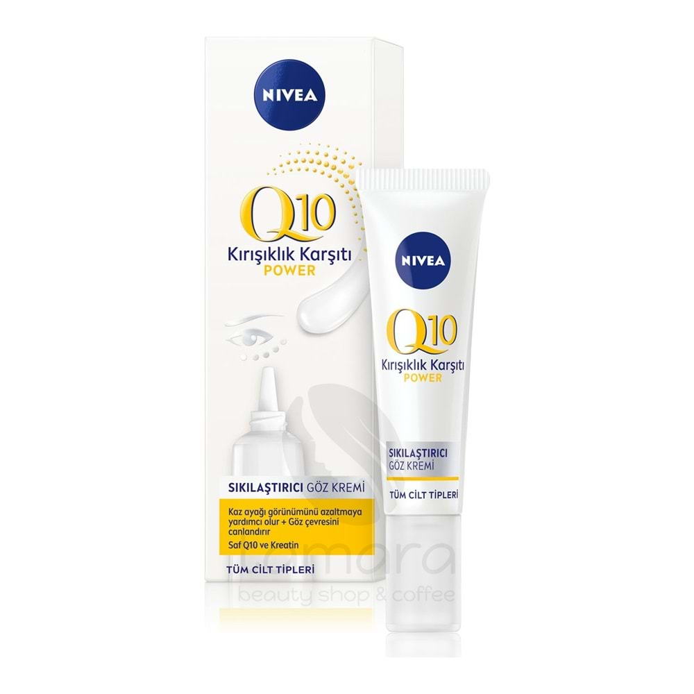 Nivea Q10 Power Kırışık Karşıtı Göz Kremi, 15 ml