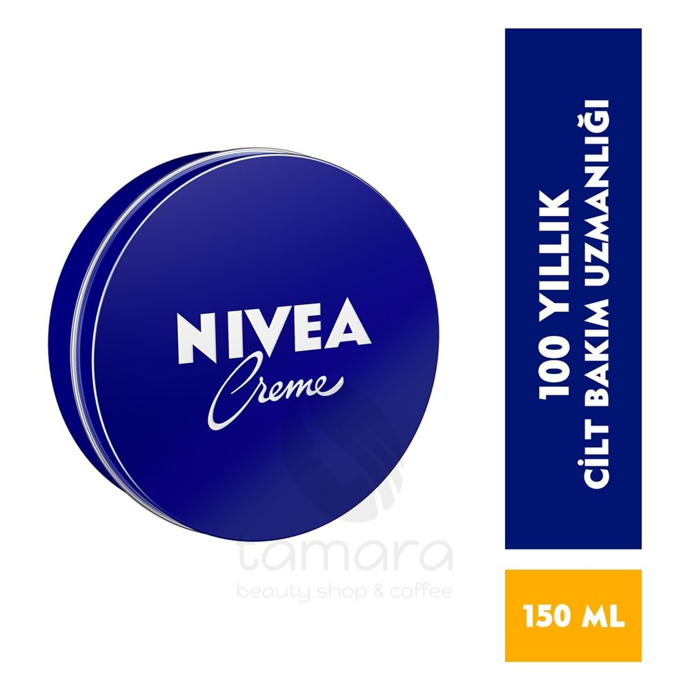 Nivea Creme 150ml,Bakım Yapan Koruma, Tüm Ciltler için Nemlendirici Krem