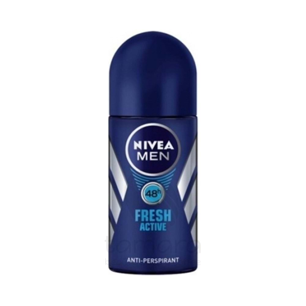 Nivea Erkekler Için Men Fresh Active Deo Roll On 50 Ml