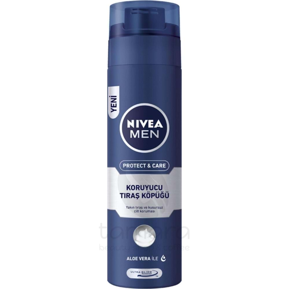 Nivea Protect & Care Koruyucu Tıraş Köpüğü 200 ml