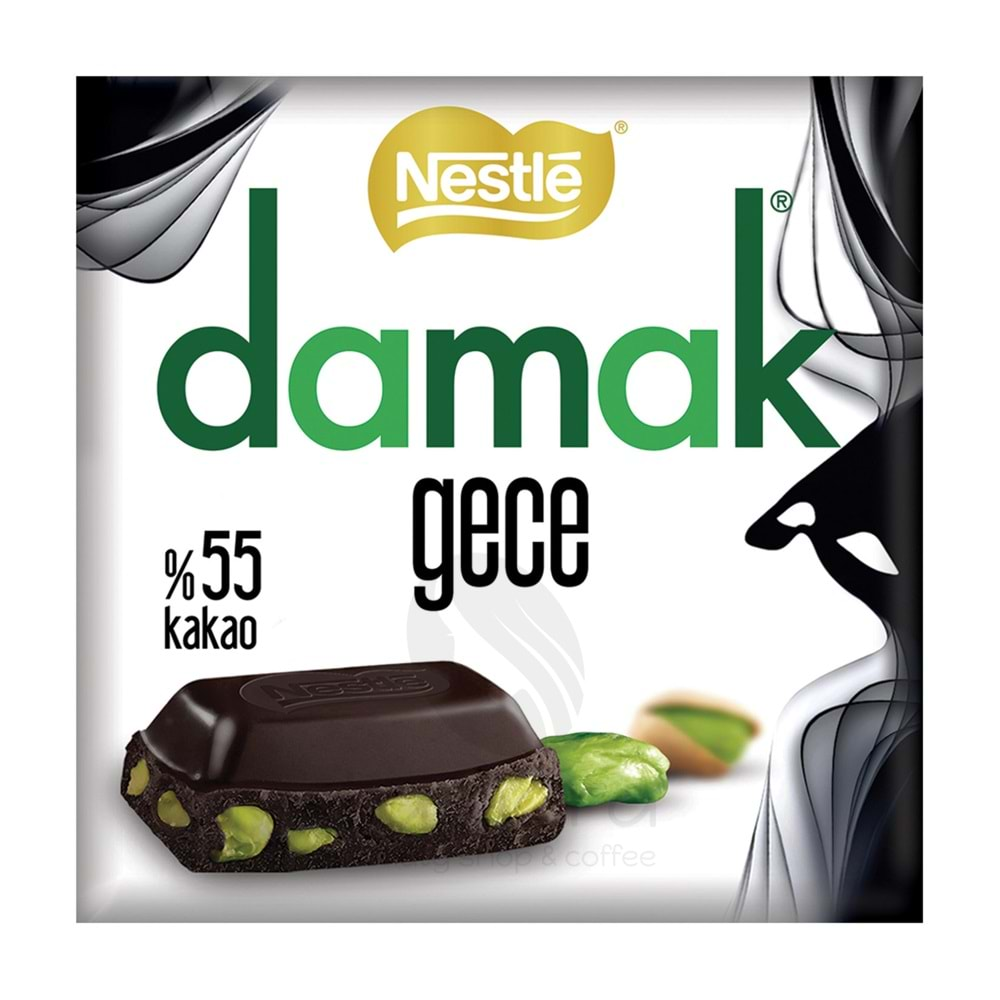 Nestle Damak Gece 60 G Fıstıklı Bitter Çikolata