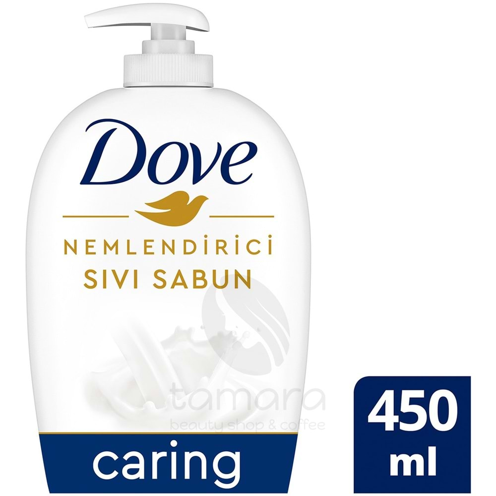 Dove Nemlendirici Sıvı Sabun Caring 1/4 Nemlendirici Krem Etkili 450 ml