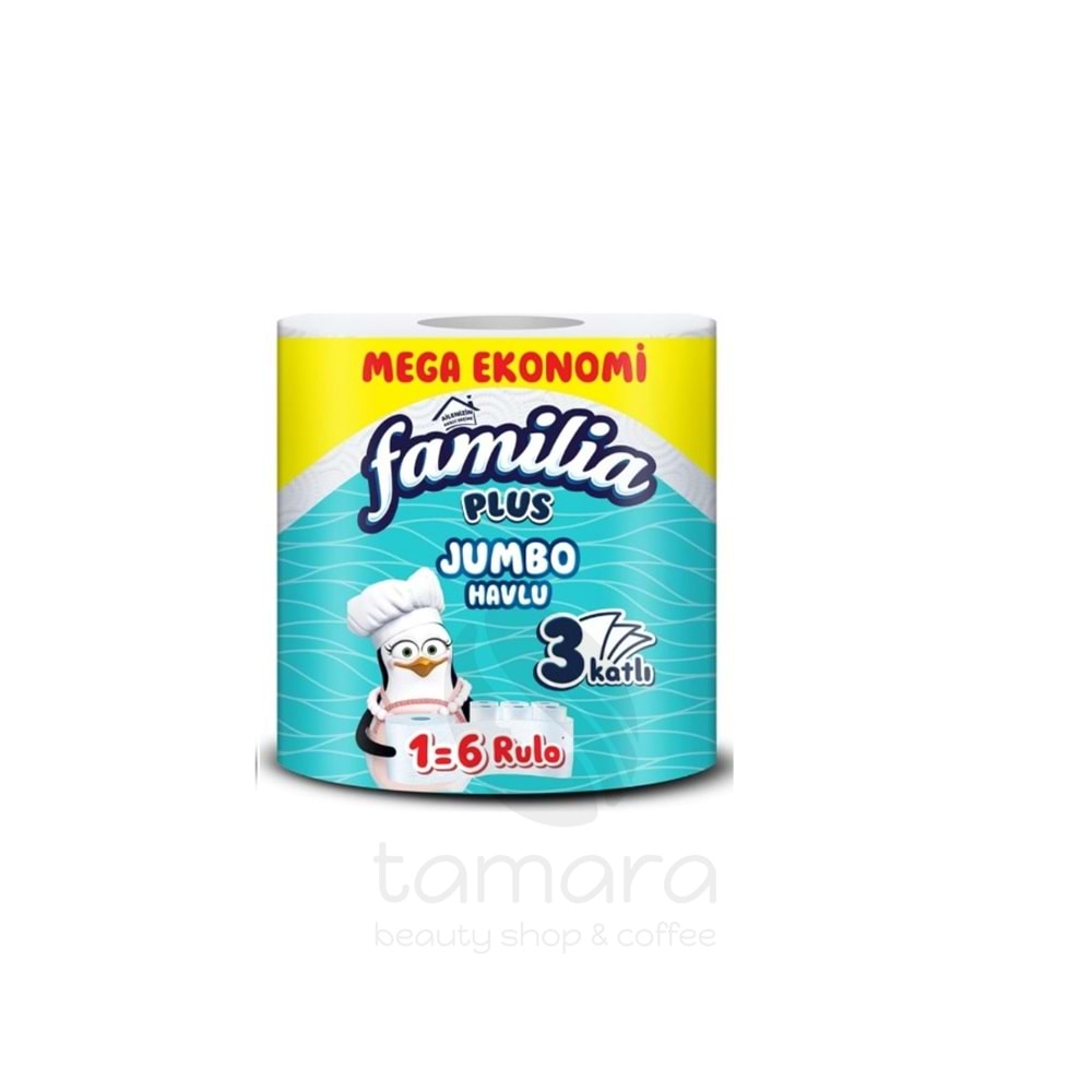 Familia Plus Jumbo Havlu 1=6 Rulo