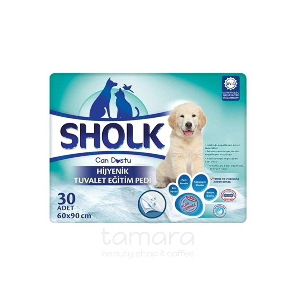 Sholk Köpek Eğitim Pedi 90x60cm 30lu Paket