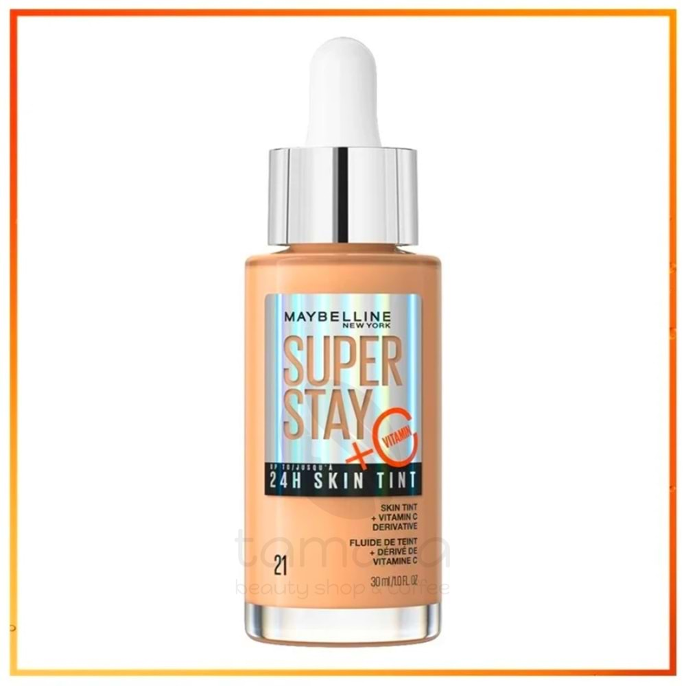 Maybelline New York Superstay Glow Tint Foundation 21