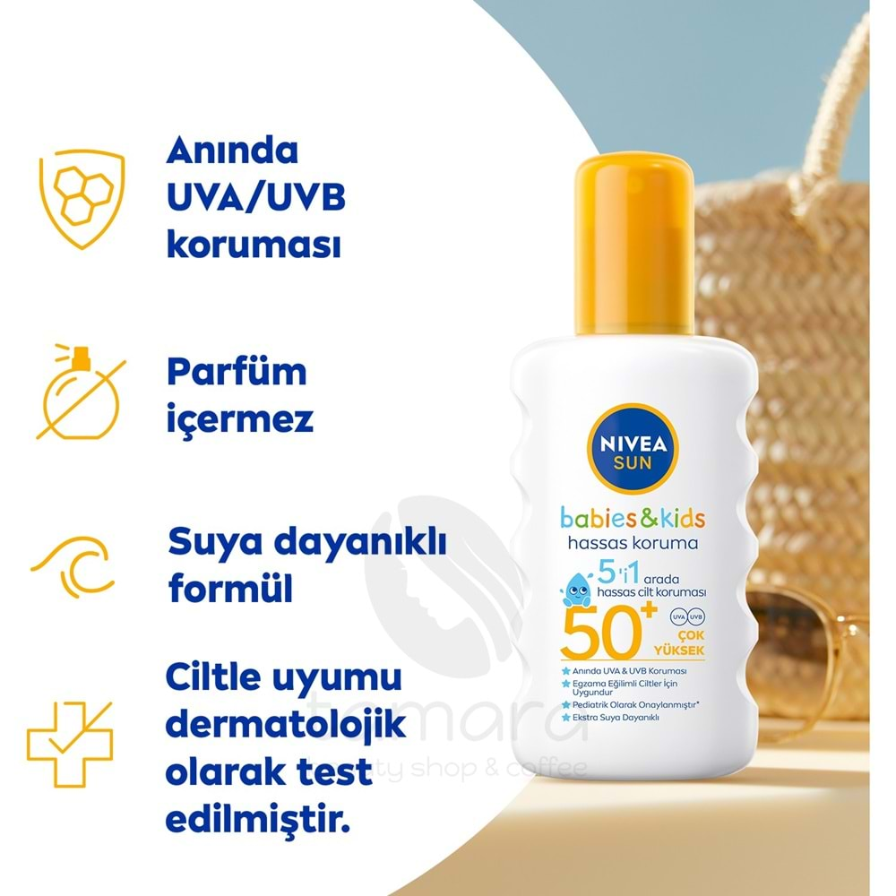 Nivea Çocuklar İçin Güneş Koruyucu Sprey 200 ml