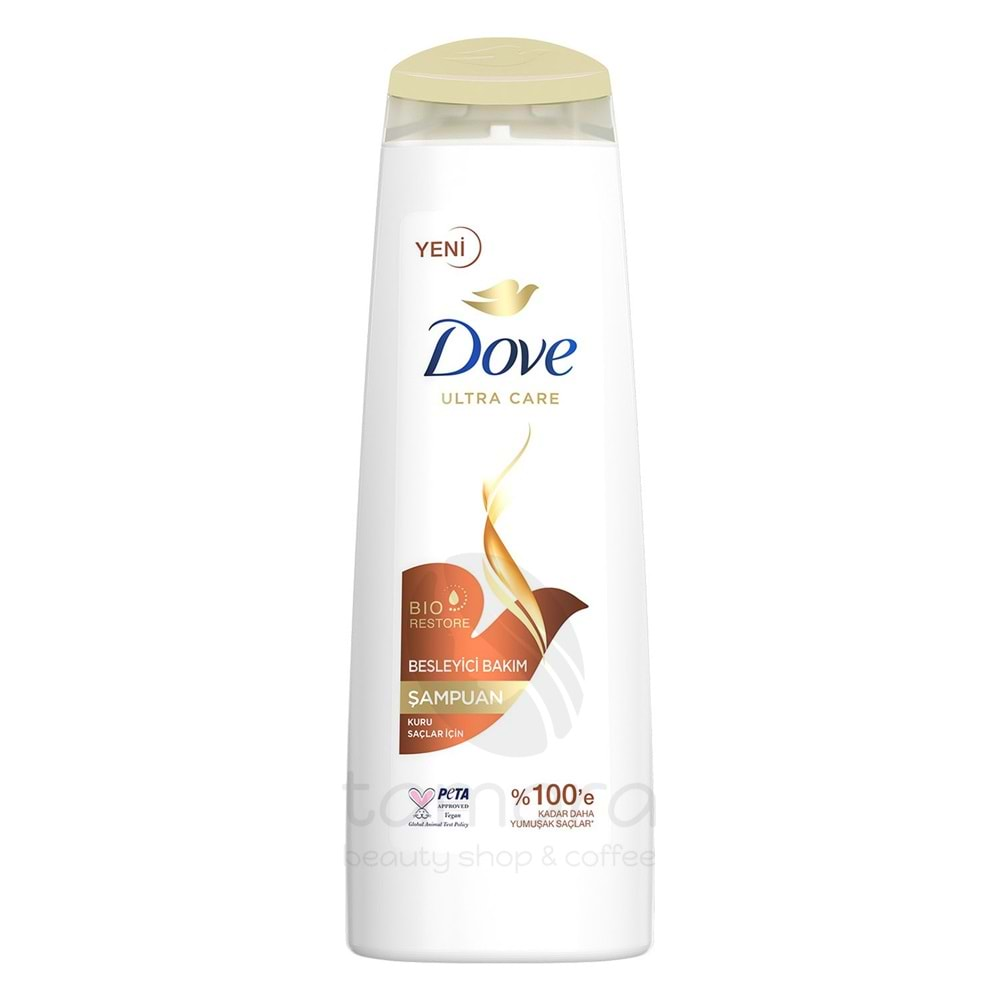 Dove Ultra Care Saç Bakım Şampuanı Besleyici Bakım Kuru Saçlar İçin 400 ml