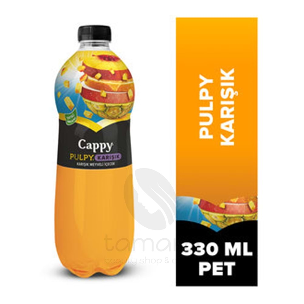 Cappy Pulpy Karışık 330 ml.