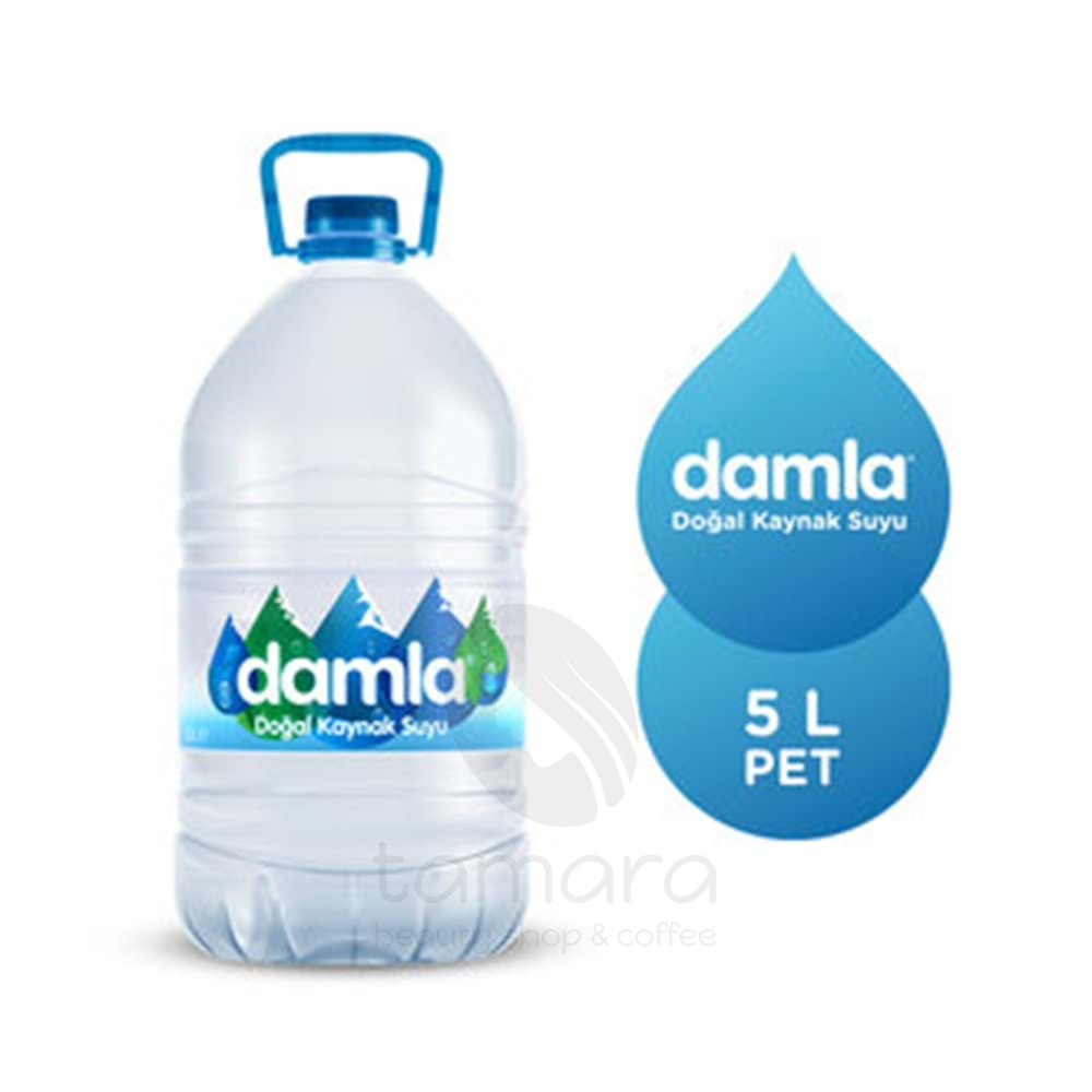 Damla Doğal Kaynak Suyu Sapanca Pet 5 lt