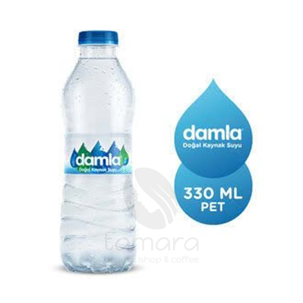 Damla Doğal Kaynak Suyu 330 ml. Pet Şişe