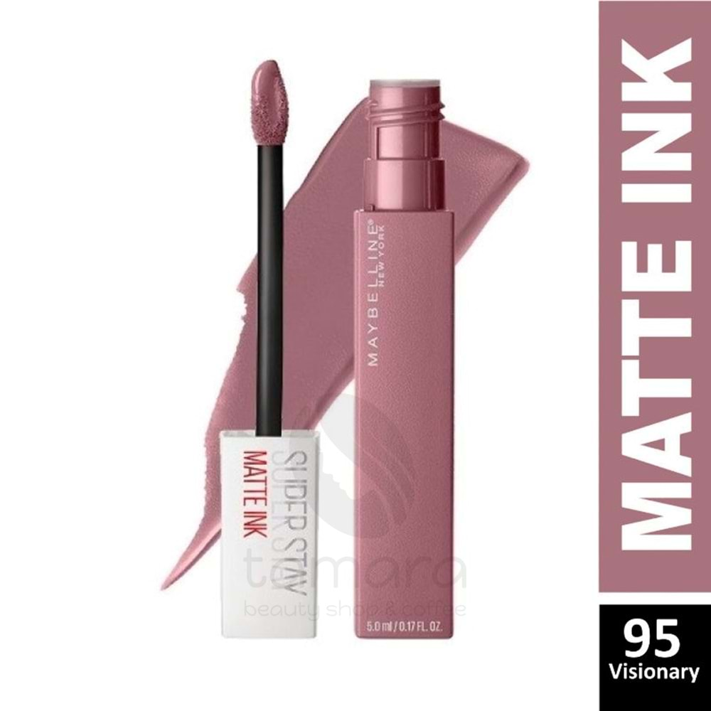 Maybelline Super Stay Matte Ink Liquid Lipstick- 95 Visionary