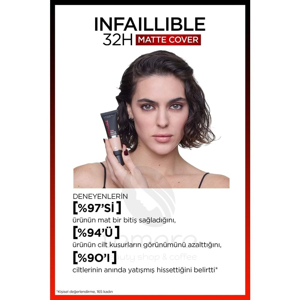 Loreal Paris Infaillible 32h Matte Cover Yüksek Kapatıcı Fondöten - 175 Soğuk Alt Ton