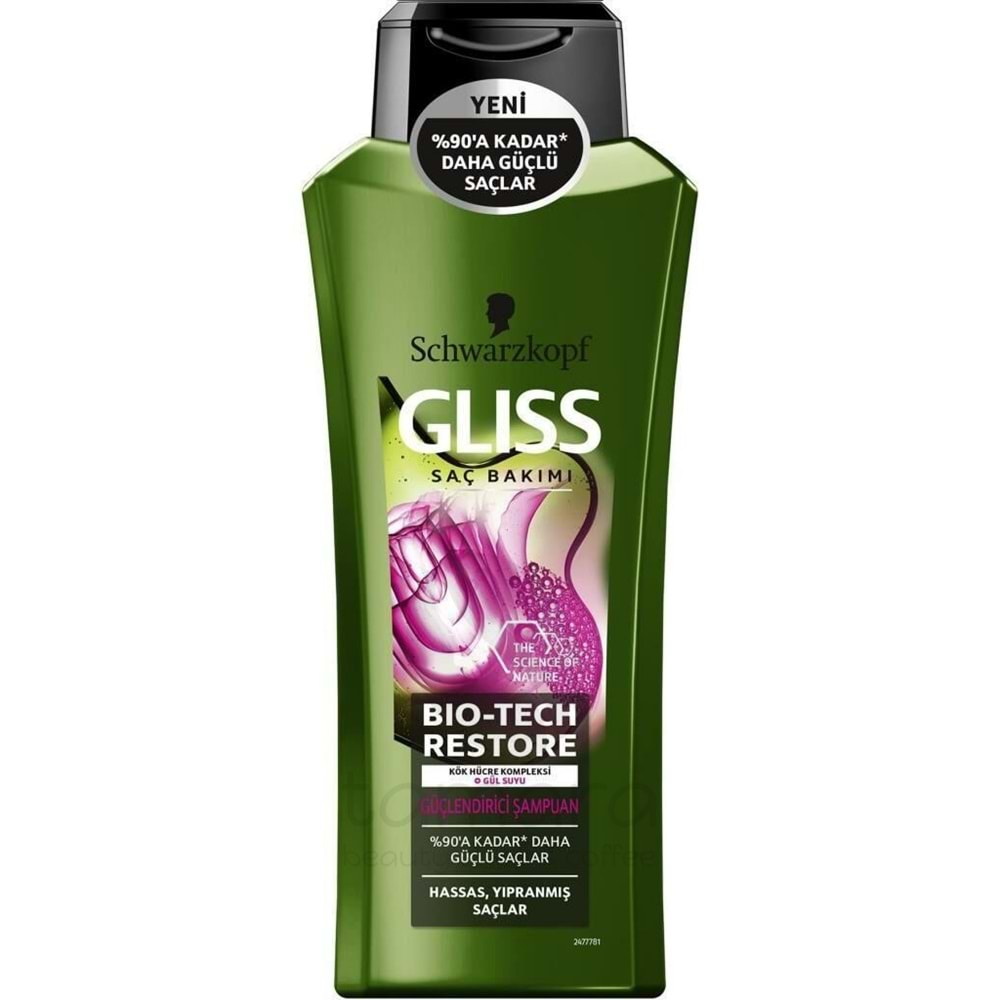 Gliss Şampuan Bio-Tech Şampuan 360 ml