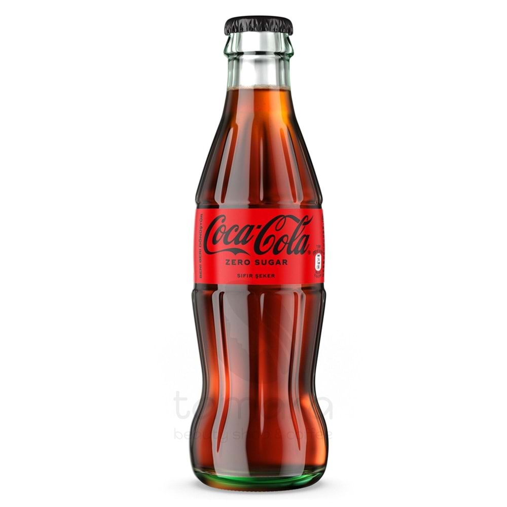 Coca Cola Zero Sugar Şişe 300ml.