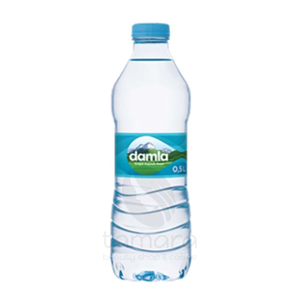 Damla Doğal Kaynak Suyu 500 ml. Pet Şişe