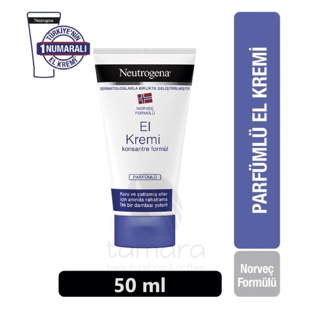 Neutrogena Konsantre Formül Parfümlü El Kremi 50 ml