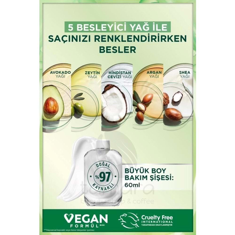 Garnier Nutrisse Yoğun Besleyici Kalıcı Krem Saç Boyası 7 Kumral