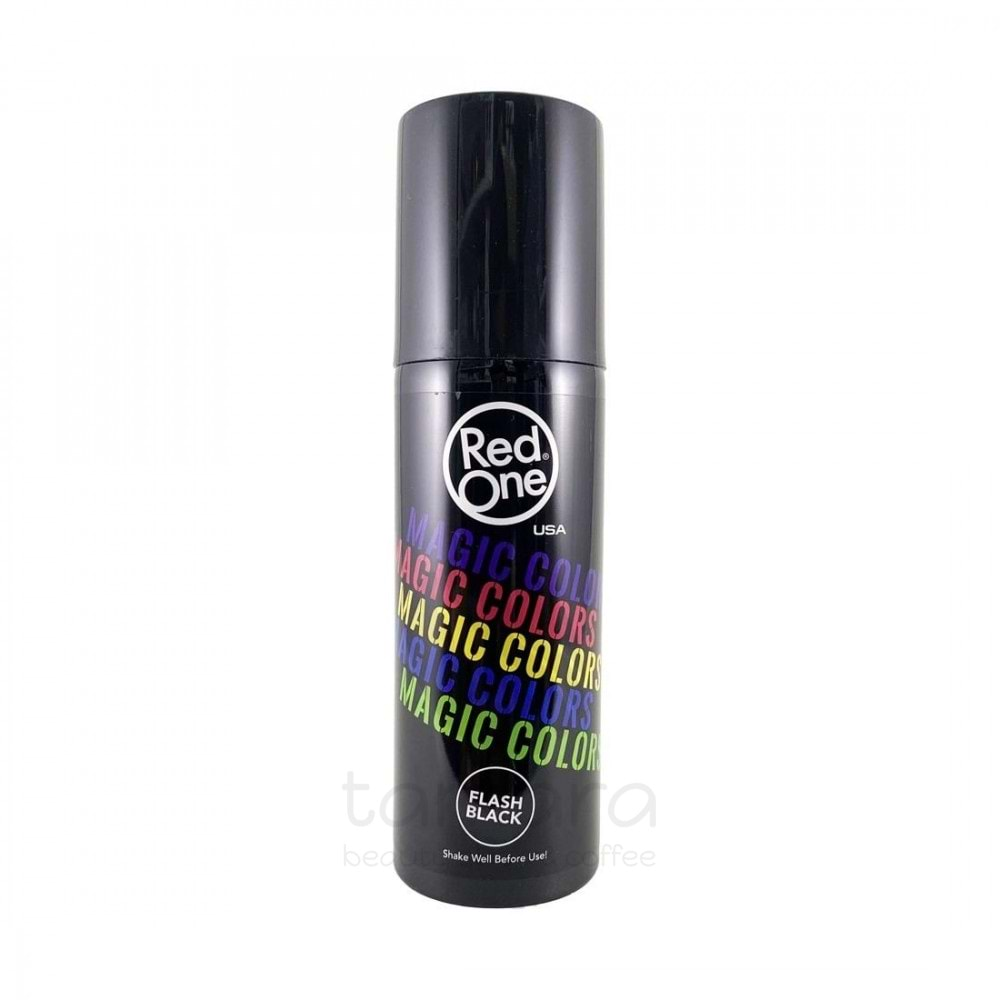 RedOne Magic Colors Sprey Saç Boyası Black 100 ml