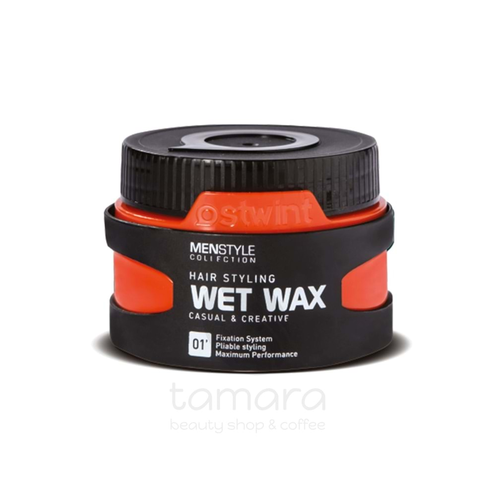 Ostwint MenStyle Collection Saç Şekillendirici Wax No : 1 Wet Wax 150 ml.