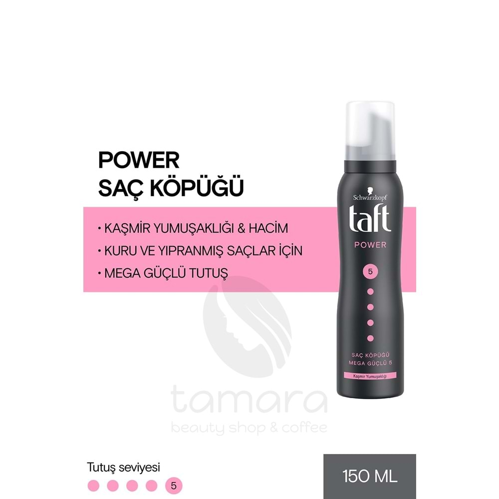 Taft Power Kaşmir Saç Köpüğü 150 ml