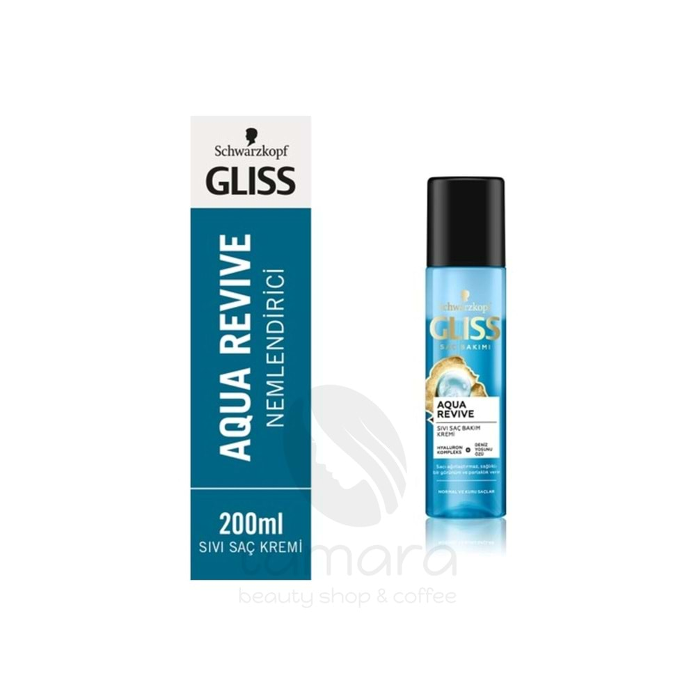 Gliss Sıvı Saç Kremi Aqua Revive 200 ml