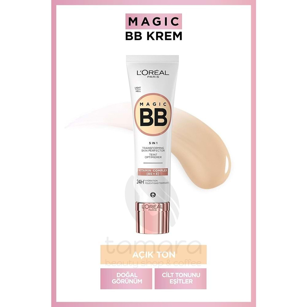 Loreal Paris Renkli Nemlendirici Magic BB Krem 02 Light