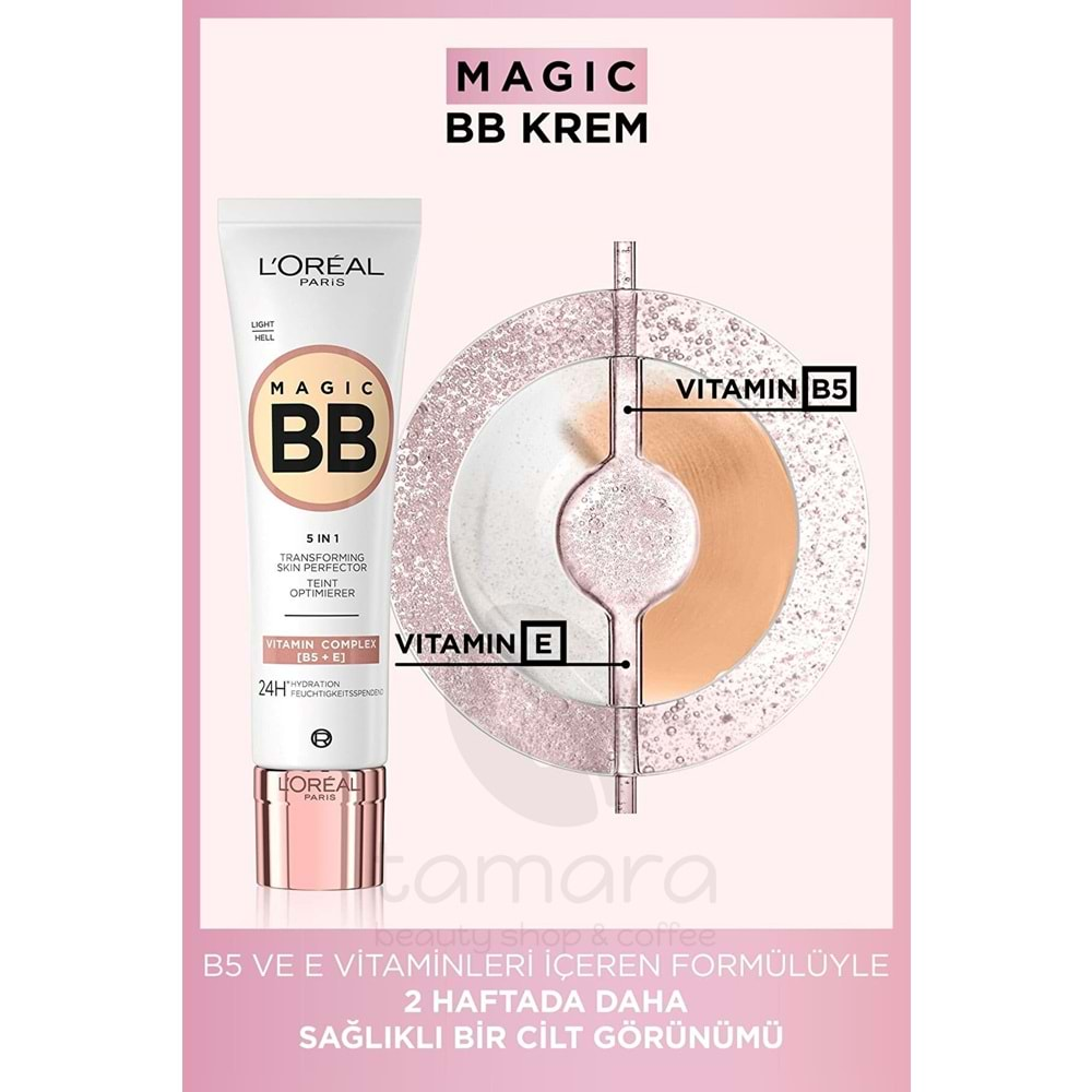 Loreal Paris Renkli Nemlendirici Magic BB Krem 02 Light