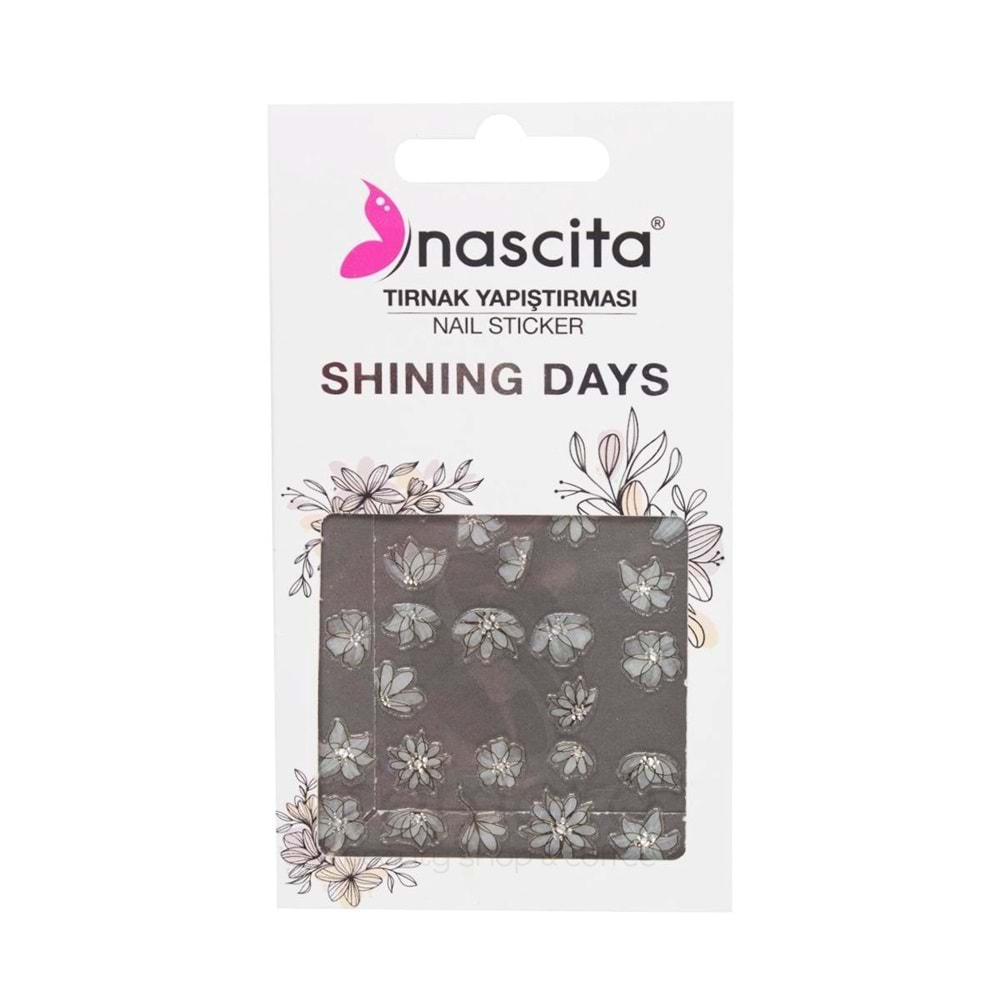 Nascita Flowers Tırnak Stickerı - 26