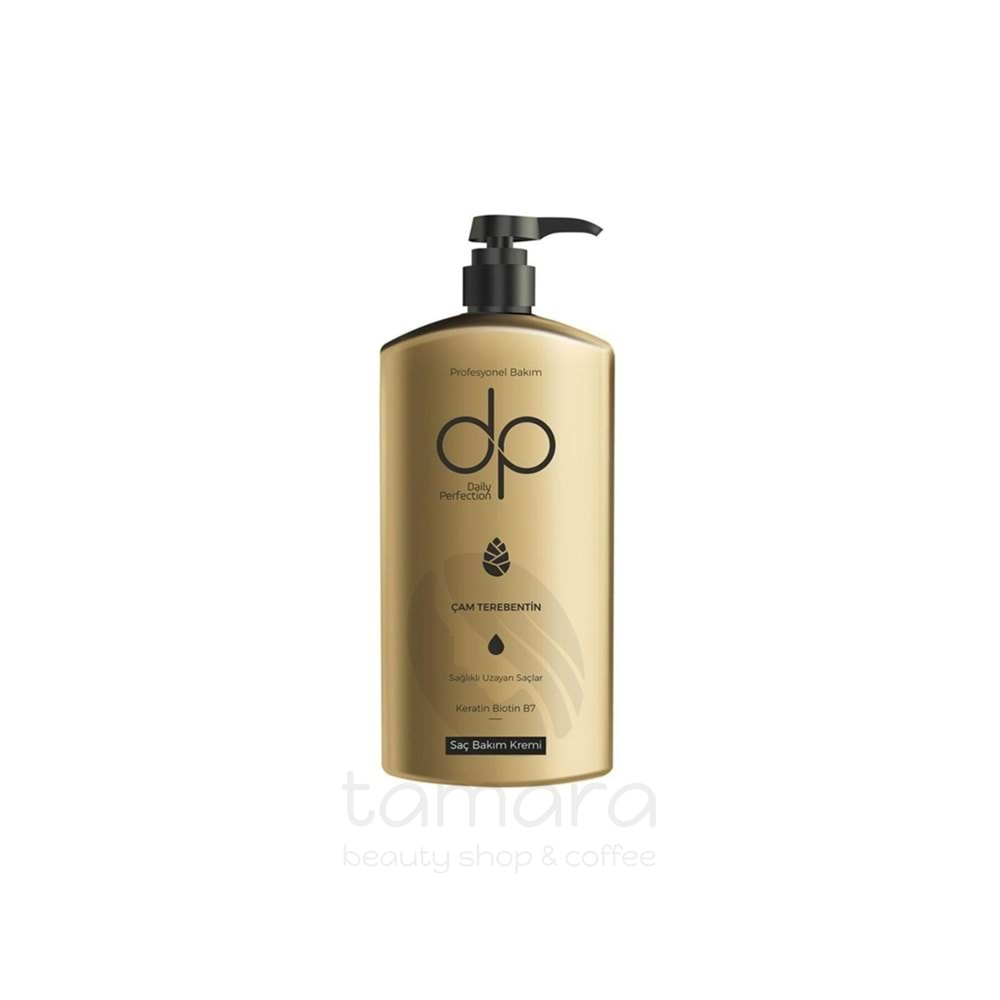 Dp Daily Perfection Organik Çam Terebentin Profesyonel Keratin Biotin Saç Bakım Kremi 500 ml