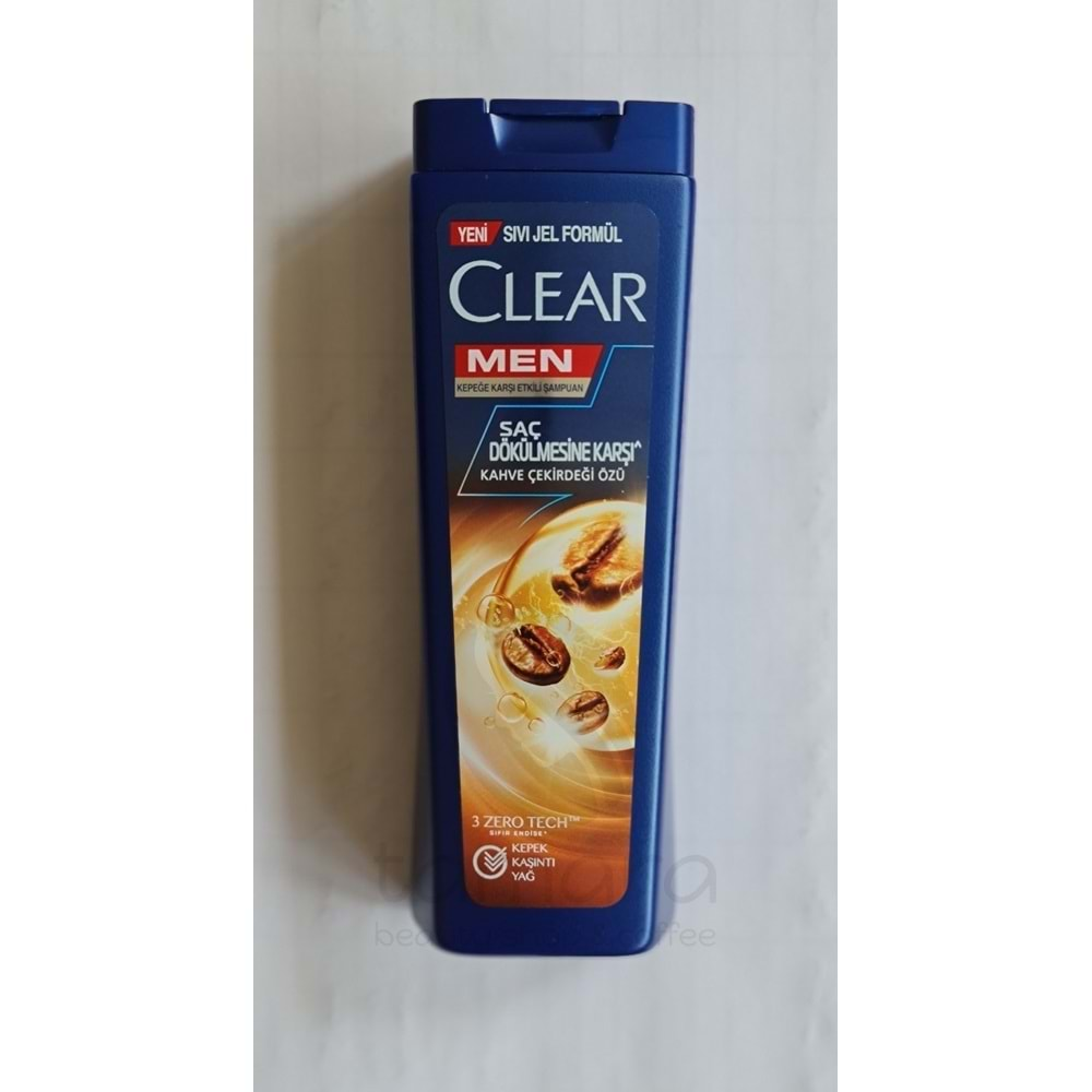 Clear Men Saç Dökülmesine Ve Kepeğe Karşı Şampuan 180 Ml Seyahat Boy