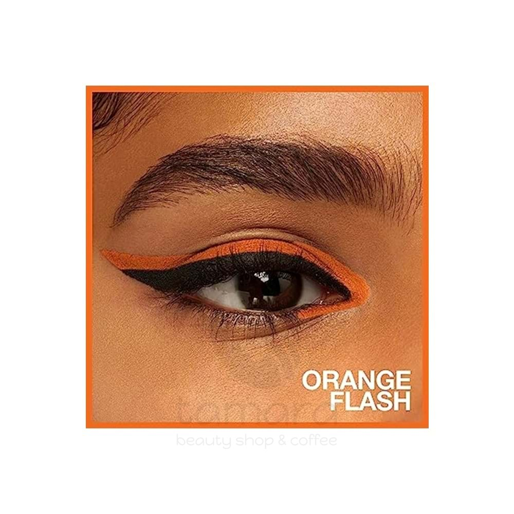 Maybelline New York Tattoo Liner Jel Göz Kalemi Orange Flash TATTO LİNER