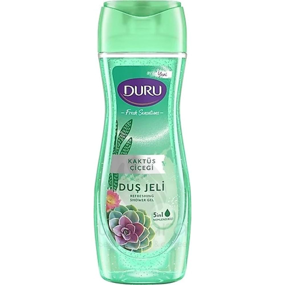 Duru Fresh Sensations Kaktüs Çiçeği 5 in 1 Nemlendiricili Duş Jeli 450 ml.