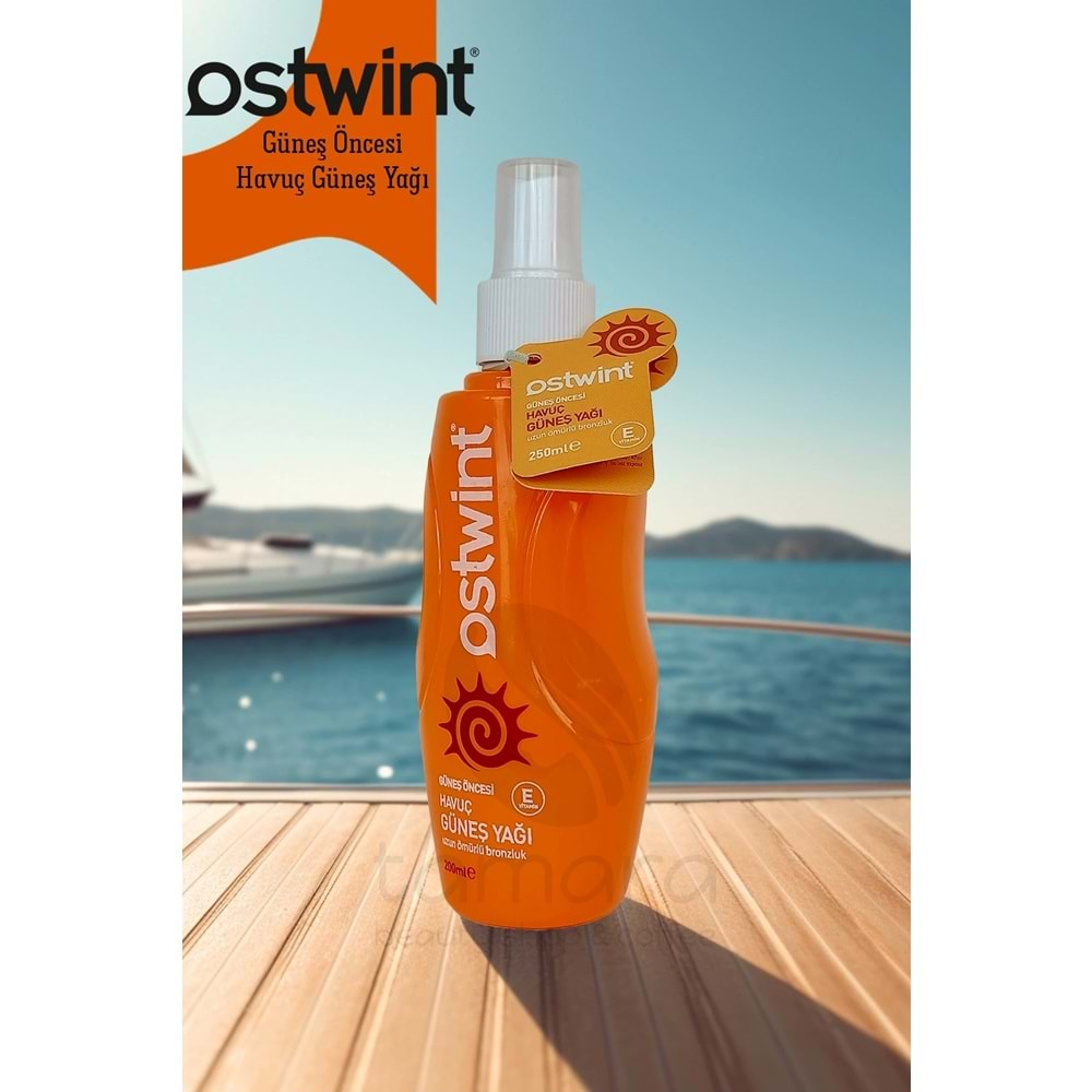 Ostwint Güneş Öncesi Havuç Güneş Yağı 200 ml