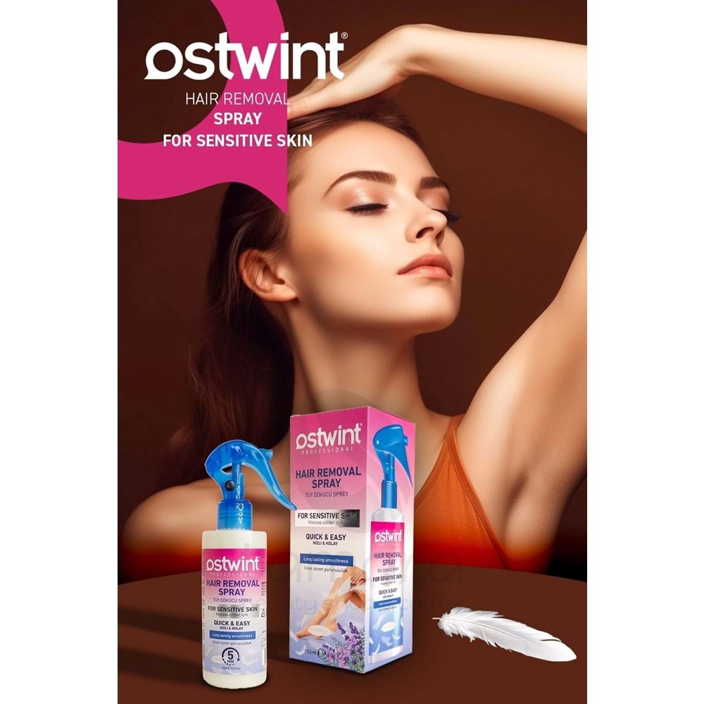 Ostwint Hassas Ciltler için Tüy Dökücü Sprey 150 ml Kadın