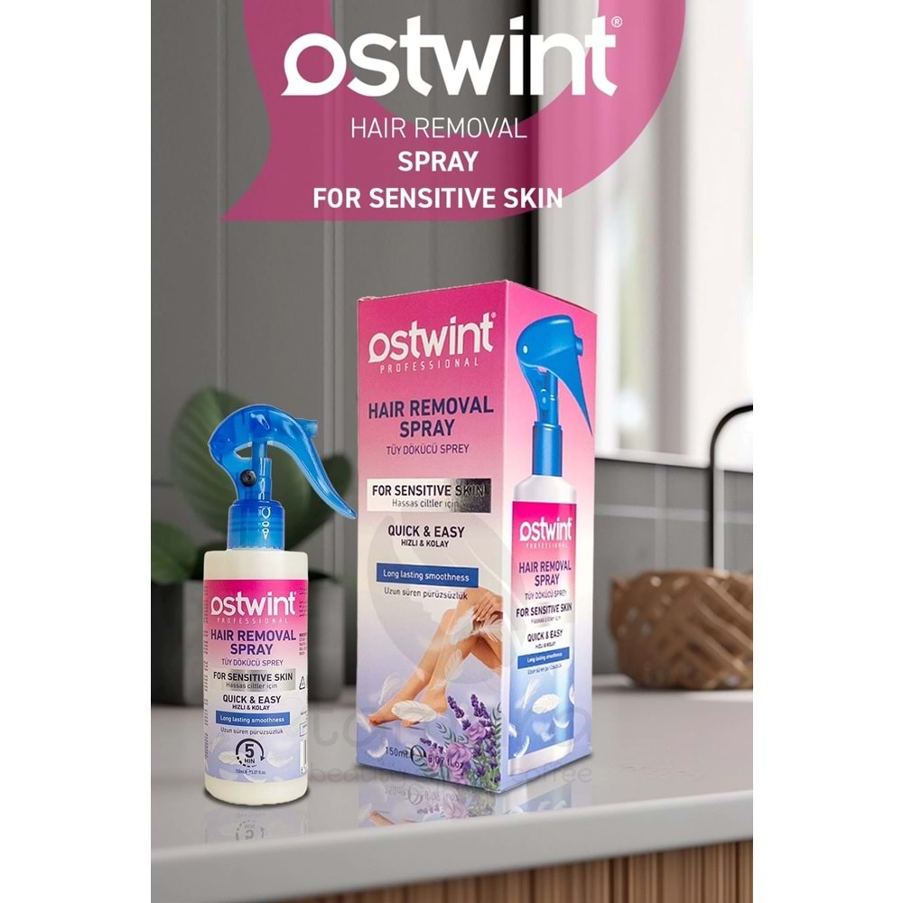 Ostwint Hassas Ciltler için Tüy Dökücü Sprey 150 ml Kadın