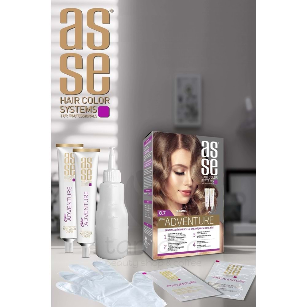 Asse 8.7 Karamel 50+50ml Set Boya